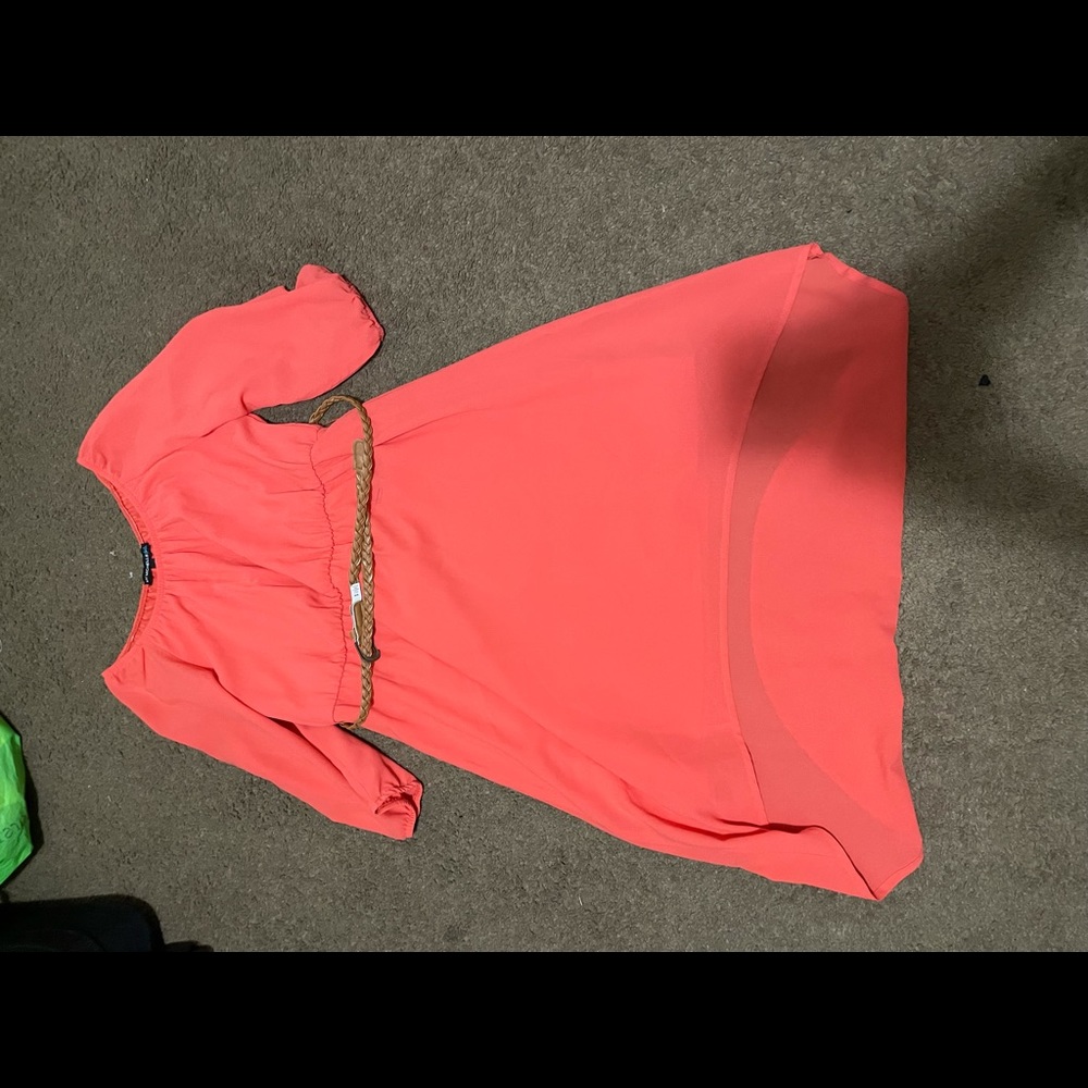 Cute orange dress